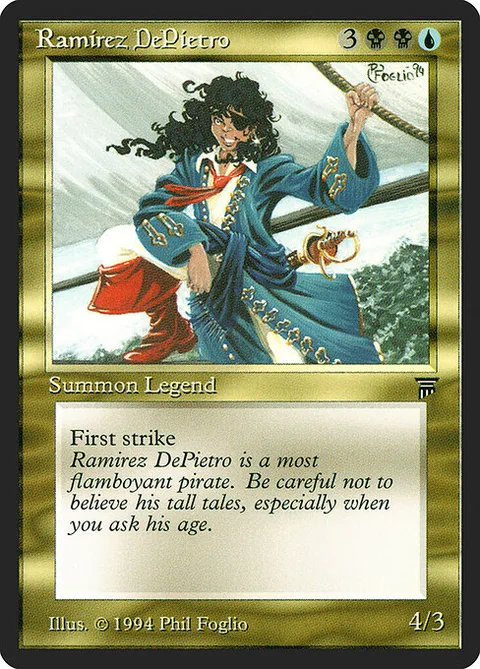 Ramirez DePietro, carte 251 de Legends