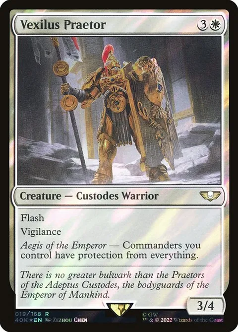Vexilus Praetor, card 19★ from Warhammer 40,000 Commander