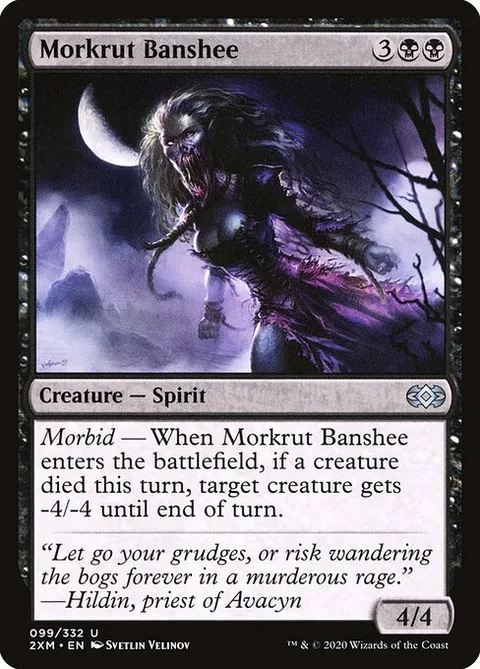Morkrut Banshee, carte 99 de Double Masters