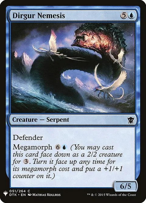 Dirgur Nemesis, carte DTK-51 de The List