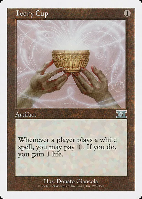 Ivory Cup, card 292 from Classic Sixth Edition