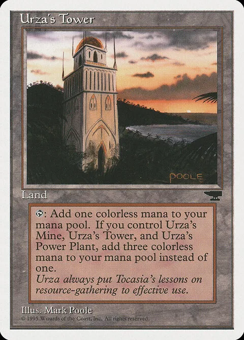 Urza's Tower, carte 116d de Chronicles
