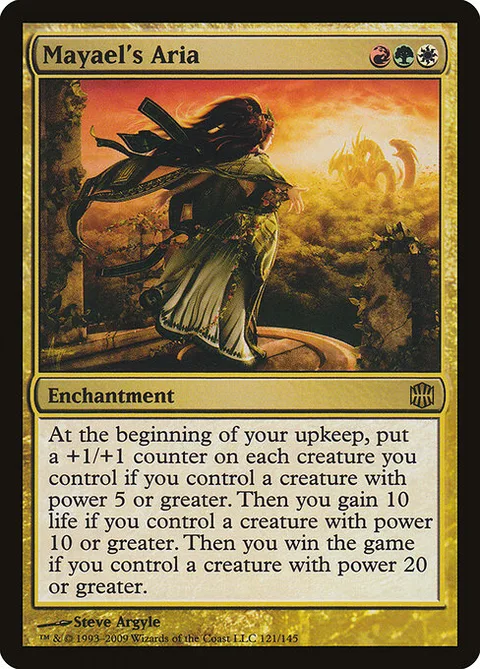 Mayael's Aria, carte 121 de Alara Reborn