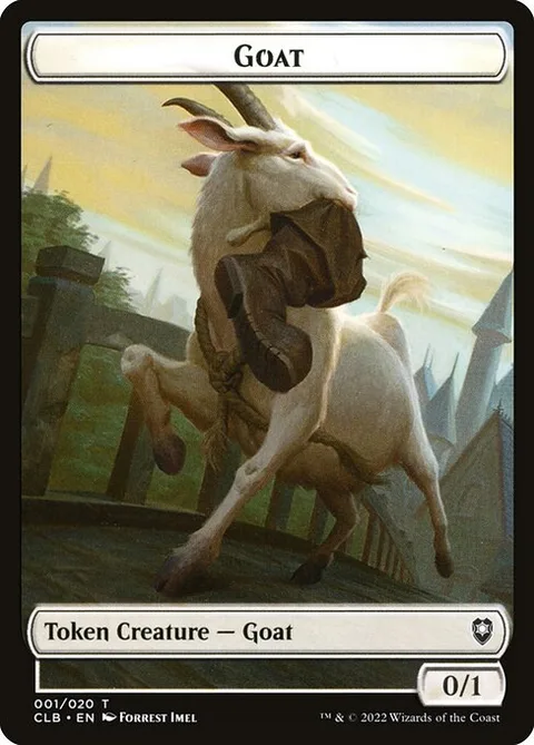 Goat, carte 1 de Battle for Baldur's Gate Tokens