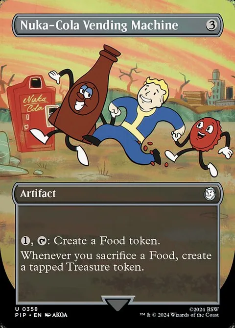 Nuka-Cola Vending Machine, carte 358 de Fallout