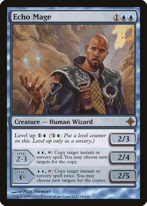 Echo Mage, card 64 from Rise of the Eldrazi