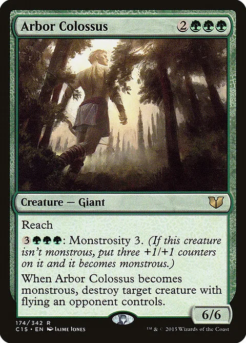 Arbor Colossus, carte 174 de Commander 2015
