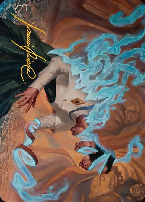 Unsummon // Unsummon, card 9 from Reality Fracture Art Series