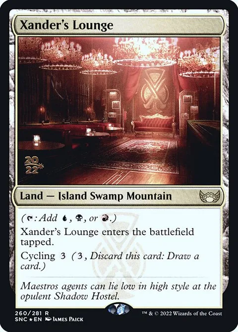 Xander's Lounge, carte 260s de Streets of New Capenna Promos