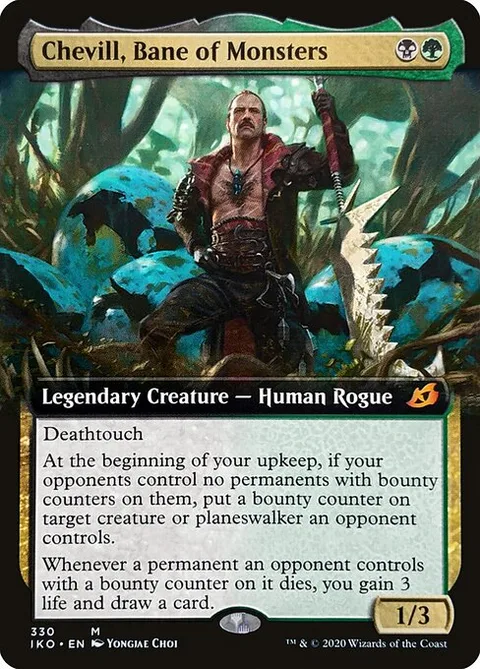 Chevill, Bane of Monsters, card 330 from Ikoria: Lair of Behemoths