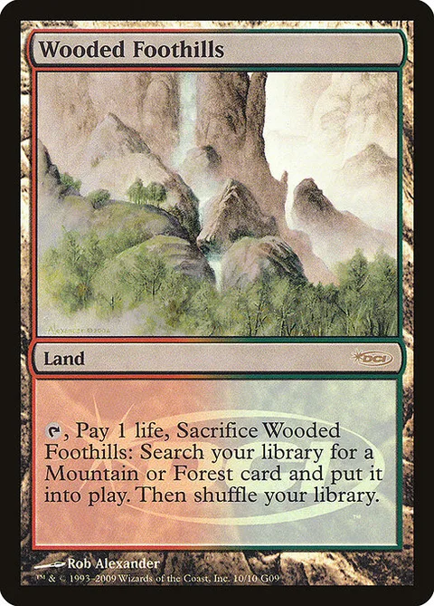 Wooded Foothills, card 10 from Judge Gift Cards 2009
