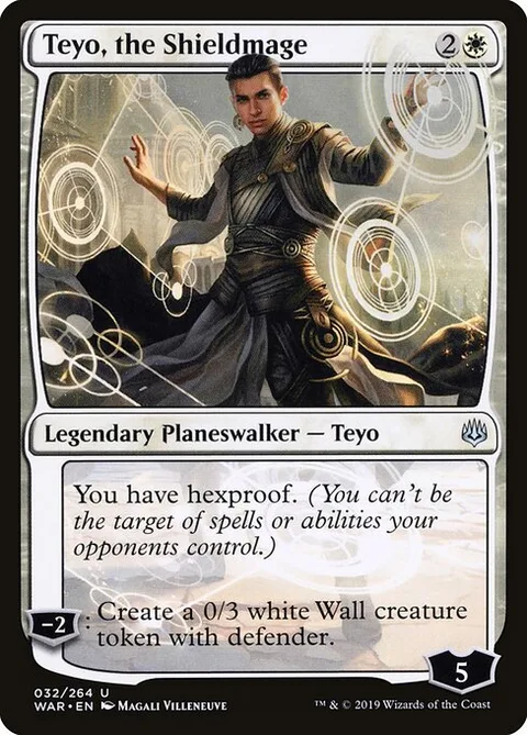 Teyo, the Shieldmage, card 32 from War of the Spark