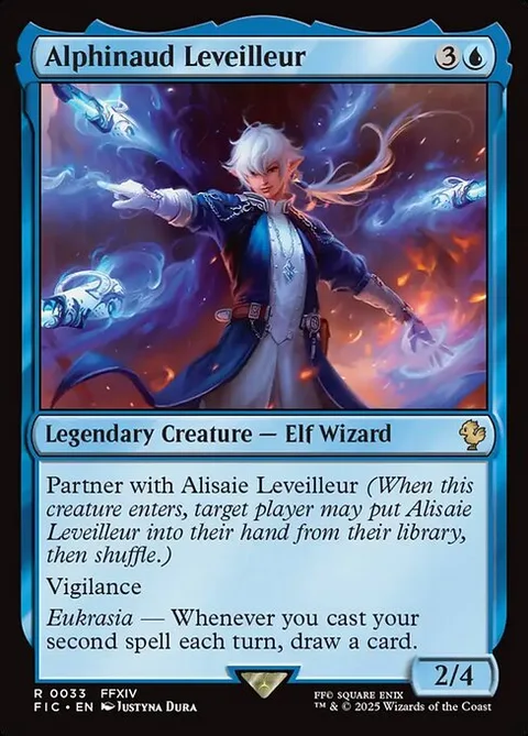Alphinaud Leveilleur, card 33 from Final Fantasy Commander
