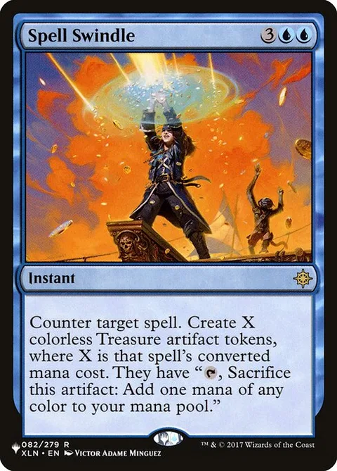 Spell Swindle, card XLN-82 from The List