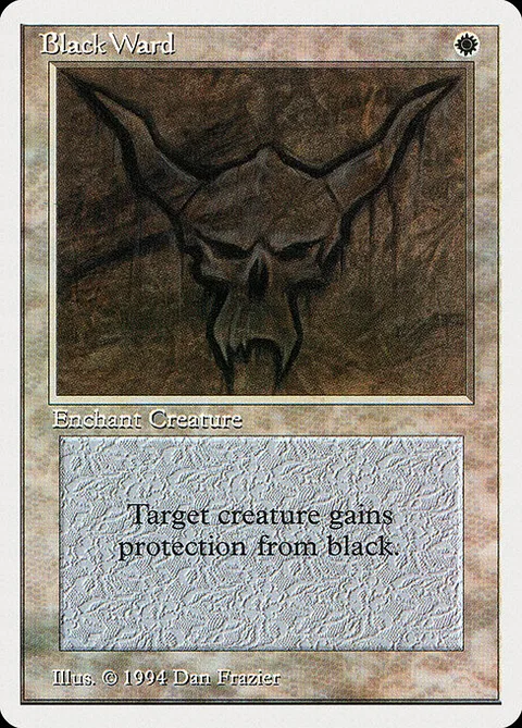 Black Ward, carte 5 de Summer Magic / Edgar