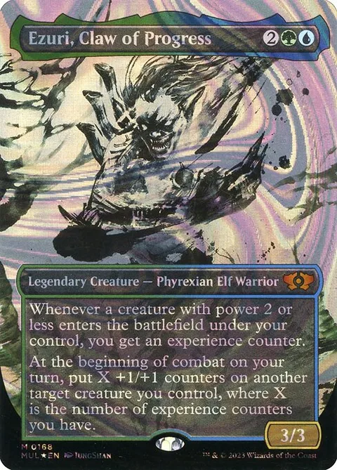 Ezuri, Claw of Progress, carte 168 de Multiverse Legends