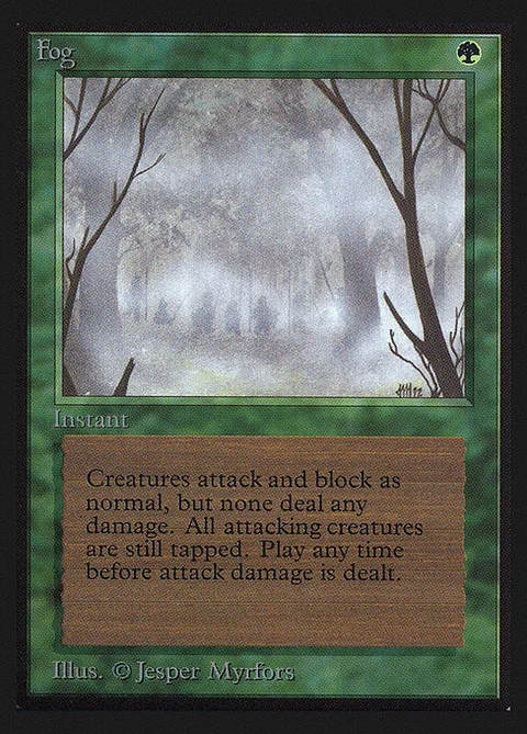 Fog, carte 194 de Collectors' Edition