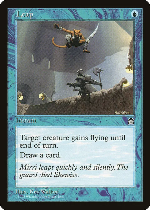 Leap, card 35 from Stronghold