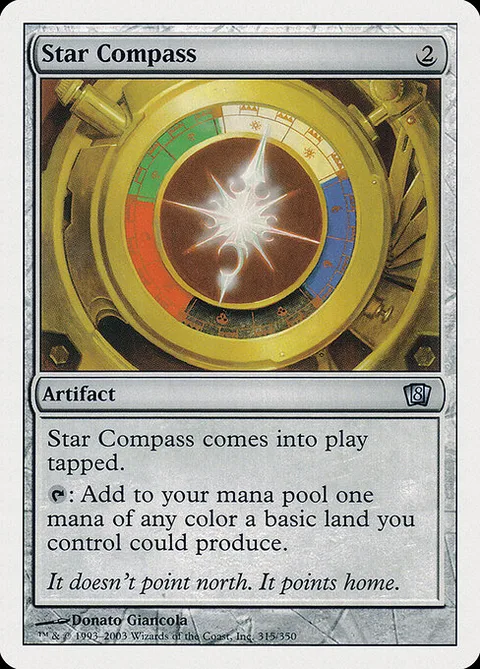 Star Compass, card 315 from Eighth Edition