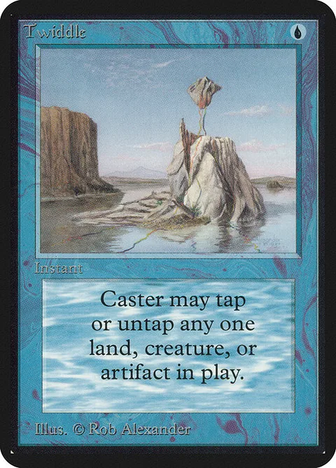 Twiddle, card 85 from Limited Edition Alpha