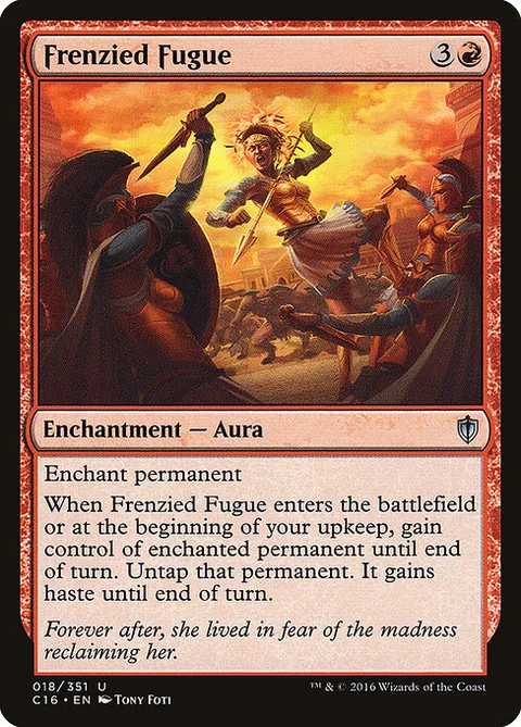 Frenzied Fugue, carte 18 de Commander 2016