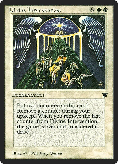 Divine Intervention, card 8 from Legends