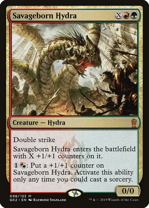 Savageborn Hydra, card 98 from RNA Guild Kit