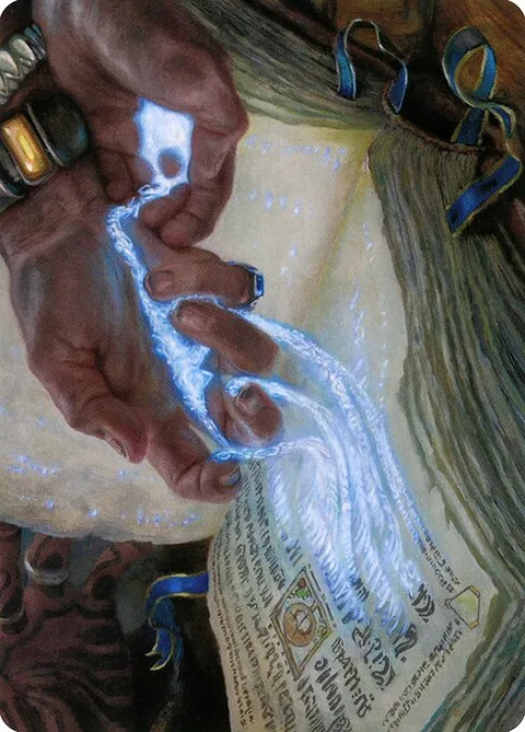 Mystic Redaction // Mystic Redaction, carte 16 de Modern Horizons 2 Art Series