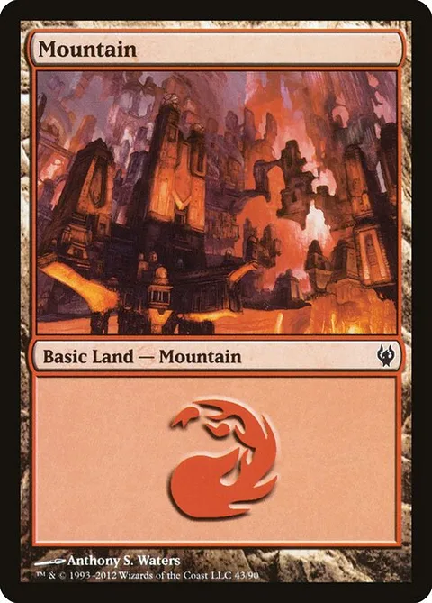 Mountain, carte 43 de Duel Decks: Izzet vs. Golgari