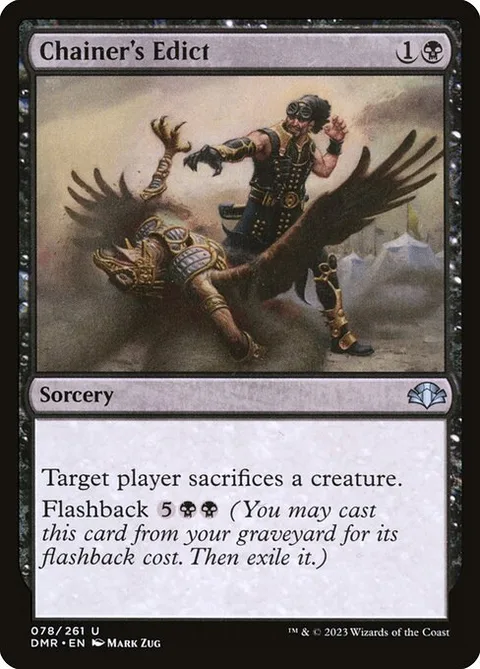Chainer's Edict, carte 78 de Dominaria Remastered