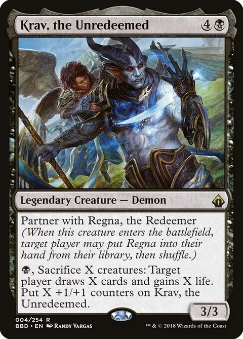 Krav, the Unredeemed, carte 4 de Battlebond