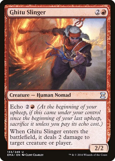 Ghitu Slinger, card 133 from Eternal Masters