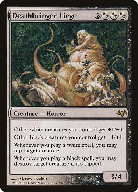 Deathbringer Liege, carte 85 de Eventide