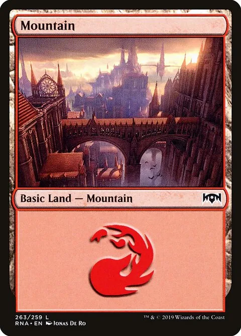 Mountain, carte 263 de Ravnica Allegiance