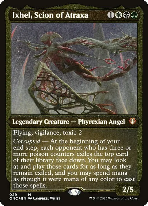 Ixhel, Scion of Atraxa, carte 29 de Phyrexia: All Will Be One Commander
