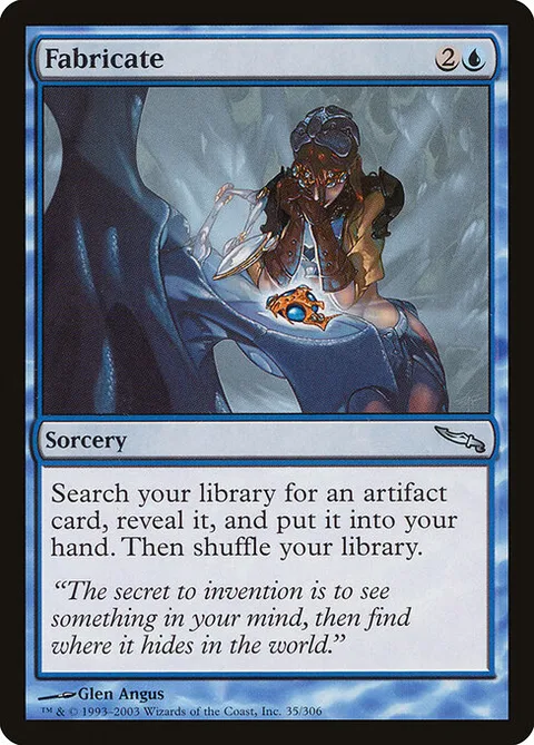 Fabricate, carte 35 de Mirrodin