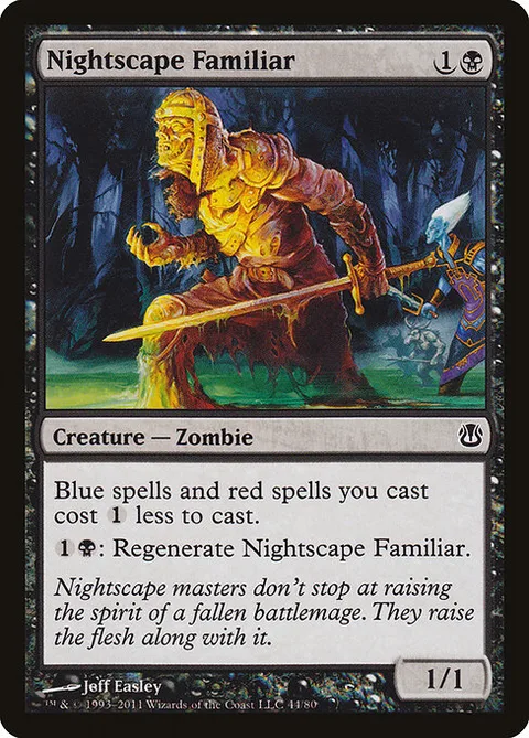 Nightscape Familiar, card 44 from Duel Decks: Ajani vs. Nicol Bolas
