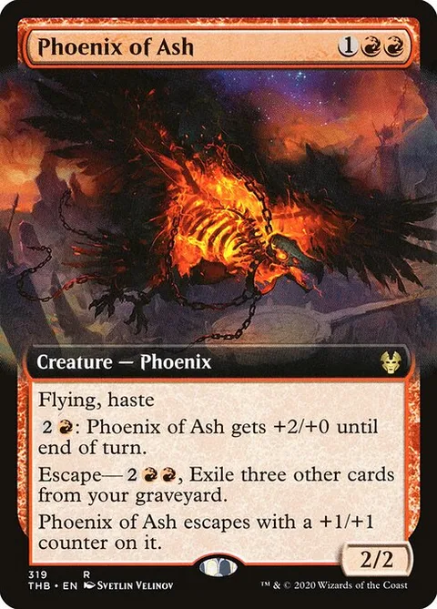 Phoenix of Ash, carte 319 de Theros Beyond Death