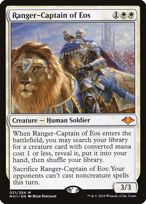 Ranger-Captain of Eos, card 21 from Modern Horizons