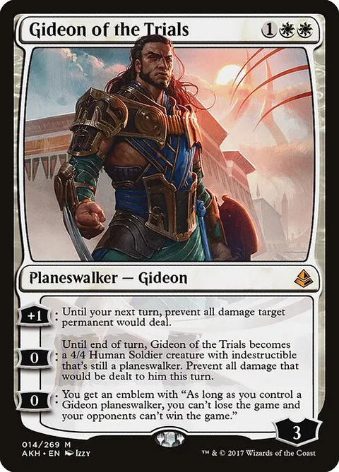 Gideon of the Trials, card 14 from Amonkhet