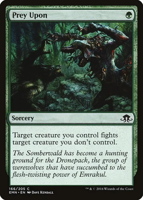 Prey Upon, card 166 from Eldritch Moon