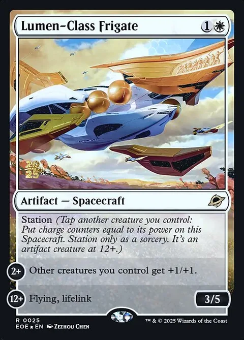 Lumen-Class Frigate, carte 25s de Edge of Eternities Promos