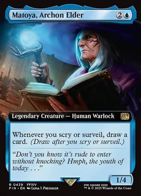 Matoya, Archon Elder, card 439 from Final Fantasy