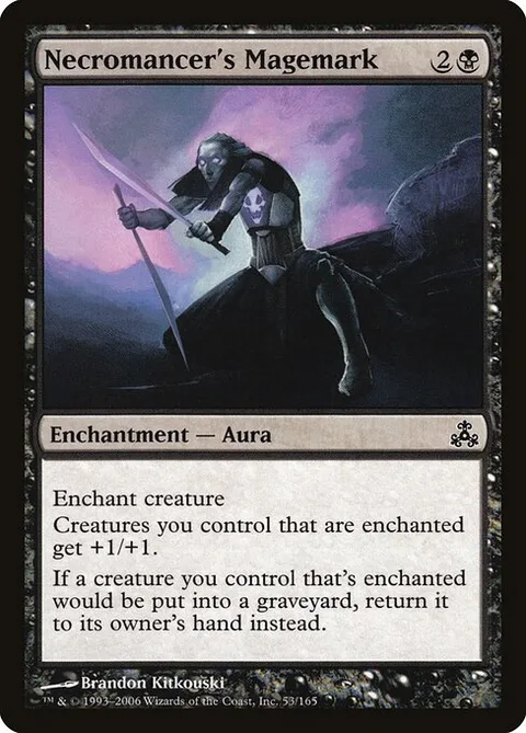Necromancer's Magemark, carte 53 de Guildpact