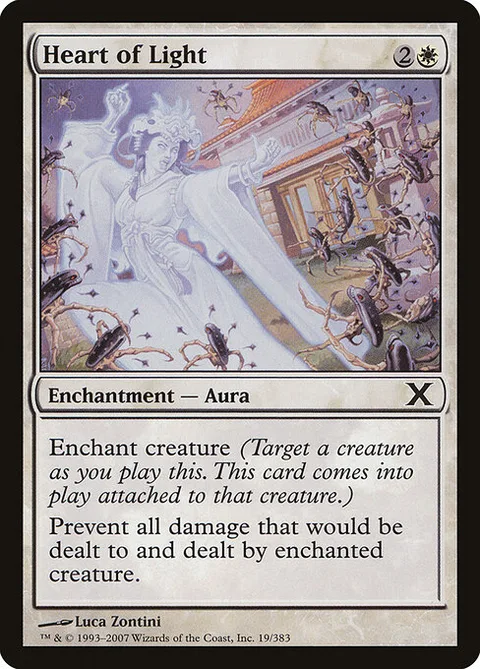 Heart of Light, card 19 from Tenth Edition