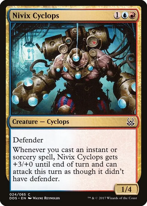 Nivix Cyclops, carte 24 de Duel Decks: Mind vs. Might