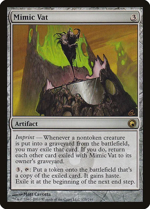 Mimic Vat, card 175 from Scars of Mirrodin