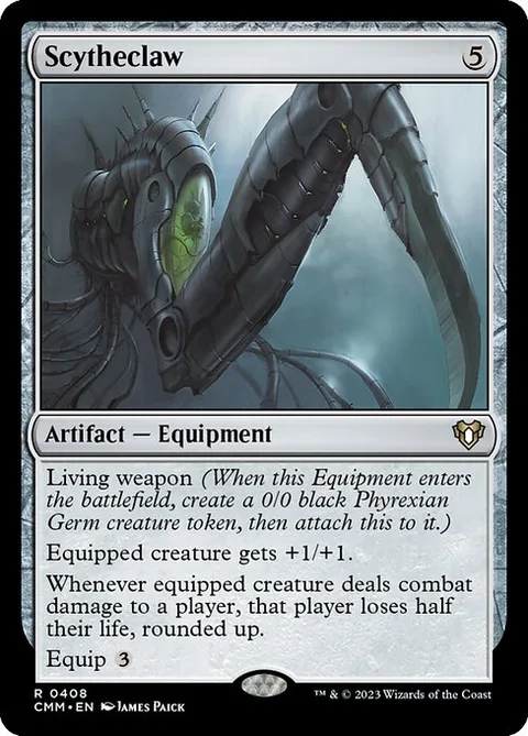 Scytheclaw, card 408 from Commander Masters