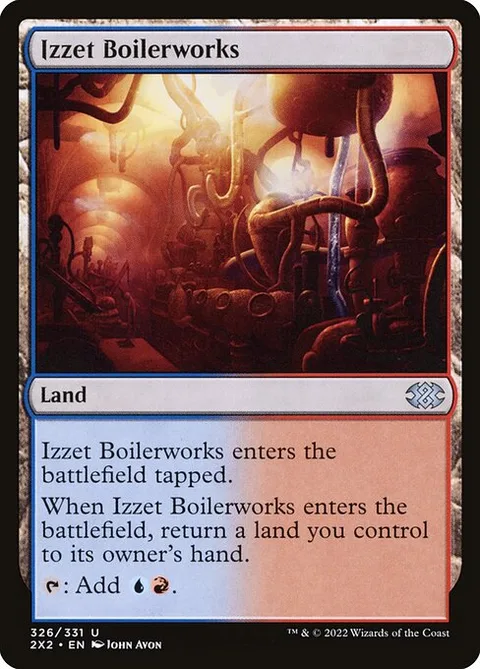 Izzet Boilerworks, carte 326 de Double Masters 2022