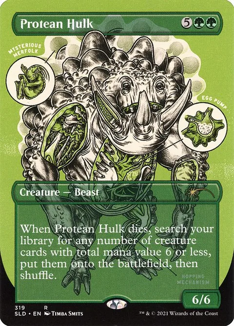 Protean Hulk, carte 319 de Secret Lair Drop